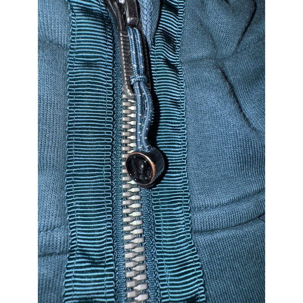 Lululemon Jacket Women 8 Scuba Hood Pocket Zip Up Coat Logo Cruise Run‎ Gym Core - Picture 7 of 10